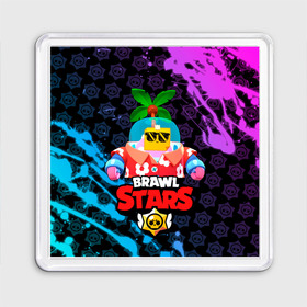 Магнит 55*55 с принтом BRAWL STARS (NEW SPROUT) [9] в городе Новоалтайск, Пластик | Размер: 65*65 мм; Размер печати: 55*55 мм | Тематика изображения на принте: 8 bit | android | brawl | brawl stars | clash | clash royale | game | leon | royale | sprout | stars | андроид | игра | кольт | леон | мобильные игры | спраут