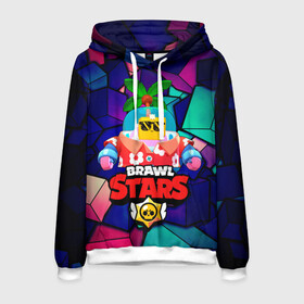 Мужская толстовка 3D с принтом BRAWL STARS (NEW SPROUT) [12] в городе Новоалтайск, 100% полиэстер | двухслойный капюшон со шнурком для регулировки, мягкие манжеты на рукавах и по низу толстовки, спереди карман-кенгуру с мягким внутренним слоем. | Тематика изображения на принте: 8 bit | android | brawl | brawl stars | clash | clash royale | game | leon | royale | sprout | stars | андроид | игра | кольт | леон | мобильные игры | спраут