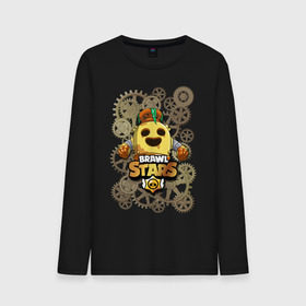 Мужской лонгслив хлопок с принтом Brawl Stars Robot Spike в городе Новоалтайск, 100% хлопок |  | brawl stars | brawl stars spike rob | spike | spike robot | бравл кактус | бравл спайк | бравл старс | кактус | робоспайк | спайк | спайк бравл старс