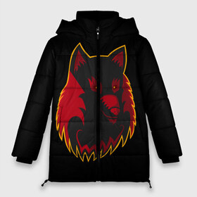 Женская зимняя куртка 3D с принтом Wolf Logo в городе Новоалтайск, верх — 100% полиэстер; подкладка — 100% полиэстер; утеплитель — 100% полиэстер | длина ниже бедра, силуэт Оверсайз. Есть воротник-стойка, отстегивающийся капюшон и ветрозащитная планка. 

Боковые карманы с листочкой на кнопках и внутренний карман на молнии | animal | beast. | dog | logo | wolf | woof | волк | животные | зверь | лого | логотип | собака | хищник