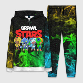 Женский костюм 3D с принтом Brawl Stars Leon Quattro в городе Новоалтайск,  |  | brawl leon | brawl stars | leon | leon green | leon sally | leon shark | leon wolf | бравл старс | леон | леон акула | леон бравл | леон волк | леон салли