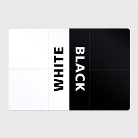 Магнитный плакат 3Х2 с принтом BLACK & WHITE в городе Новоалтайск, Полимерный материал с магнитным слоем | 6 деталей размером 9*9 см | abstraction | black and white | geometry | hexagon | neon | paints | stripes | texture | triangle | абстракция | брызги | геометрия | краски | неон | неоновый | соты | текстура