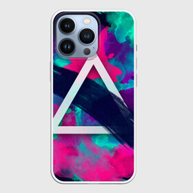 Чехол для iPhone 13 Pro с принтом Абстракция в городе Новоалтайск,  |  | Тематика изображения на принте: abstraction | texture | theme | triangle | абстракция | детская | женская | иллюстрация | мужская | обои | текстура | тематические | треугольник | фон