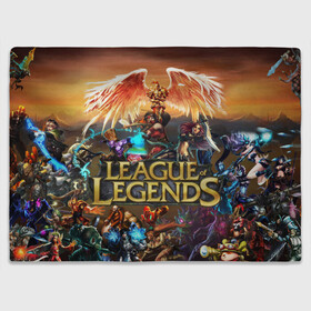 Плед 3D с принтом League of Legends в городе Новоалтайск, 100% полиэстер | закругленные углы, все края обработаны. Ткань не мнется и не растягивается | art | dota | dota 2 | fan | game | hero | league | league of legends | legends | lol | moba | mobile legend | riot game | герои | детские | дота | женские | игра | моба | мужские