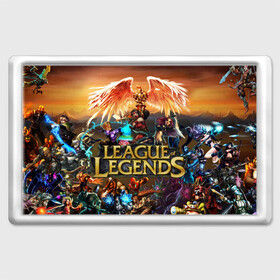 Магнит 45*70 с принтом League of Legends в городе Новоалтайск, Пластик | Размер: 78*52 мм; Размер печати: 70*45 | art | dota | dota 2 | fan | game | hero | league | league of legends | legends | lol | moba | mobile legend | riot game | герои | детские | дота | женские | игра | моба | мужские