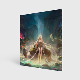 Холст квадратный с принтом League of legends в городе Новоалтайск, 100% ПВХ |  | art | dota | dota 2 | fan | game | hero | league | league of legends | legends | lol | moba | mobile legend | riot game | герои | детские | дота | женские | игра | моба | мужские