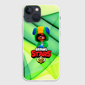 Чехол для iPhone 13 mini с принтом BRAWL STARS:LEON в городе Новоалтайск,  |  | 8 | 8 bit | bibi | brawl stars | brock | bull | crow | dinomike | el primo | leon | mobile game | mr.p | nita | poko | ricochet | stars | tara | бравл старс | ворон | леон | мобильные игры