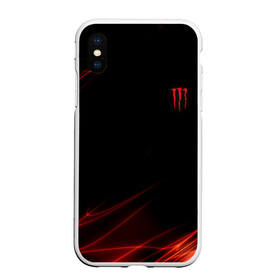 Чехол для iPhone XS Max матовый с принтом MONSTER ENERGY (+спина) (Z) в городе Новоалтайск, Силикон | Область печати: задняя сторона чехла, без боковых панелей | Тематика изображения на принте: black monster | bmx | claw | cybersport | energy | monster | monster energy | moto | motocross | race | sport | киберспорт | когти | монстер энерджи | монстр | мото | мотокросс | ралли | скейтбординг | спорт | то | энергия
