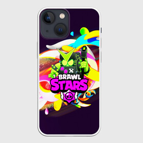Чехол для iPhone 13 mini с принтом BRAWL STARS:VIRUS в городе Новоалтайск,  |  | 8 | 8 bit | bibi | brawl stars | brock | bull | crow | dinomike | el primo | leon | mobile game | mr.p | nita | poko | ricochet | stars | tara | бравл старс | ворон | леон | мобильные игры
