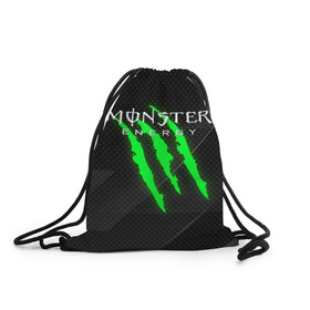 Рюкзак-мешок 3D с принтом MONSTER ENERGY (Z) в городе Новоалтайск, 100% полиэстер | плотность ткани — 200 г/м2, размер — 35 х 45 см; лямки — толстые шнурки, застежка на шнуровке, без карманов и подкладки | black monster | bmx | claw | cybersport | energy | monster | monster energy | moto | motocross | race | sport | киберспорт | когти | монстер энерджи | монстр | мото | мотокросс | ралли | скейтбординг | спорт | то | энергия