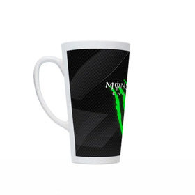 Кружка Латте с принтом MONSTER ENERGY (Z) в городе Новоалтайск, Белая керамика | Объем 480 мл; Высота 150 мм; Диаметр 90 мм | black monster | bmx | claw | cybersport | energy | monster | monster energy | moto | motocross | race | sport | киберспорт | когти | монстер энерджи | монстр | мото | мотокросс | ралли | скейтбординг | спорт | то | энергия