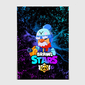 Постер с принтом BRAWL STARS GALE. в городе Новоалтайск, 100% бумага
 | бумага, плотность 150 мг. Матовая, но за счет высокого коэффициента гладкости имеет небольшой блеск и дает на свету блики, но в отличии от глянцевой бумаги не покрыта лаком | 8 bit | brawl stars | crow | gale | leon | leon shark | max | mecha | mecha crow | mr.p | sally leon | shark | tara | virus 8 bit | werewolf leon | акула | берли | бравл старс | ворон | макс | оборотень