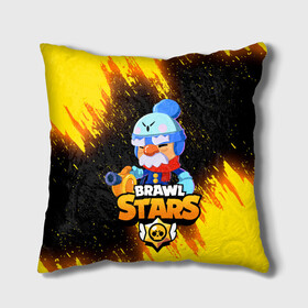 Подушка 3D с принтом BRAWL STARS GALE. в городе Новоалтайск, наволочка – 100% полиэстер, наполнитель – холлофайбер (легкий наполнитель, не вызывает аллергию). | состоит из подушки и наволочки. Наволочка на молнии, легко снимается для стирки | 8 bit | brawl stars | crow | gale | leon | leon shark | max | mecha | mecha crow | mr.p | sally leon | shark | tara | virus 8 bit | werewolf leon | акула | берли | бравл старс | ворон | макс | оборотень