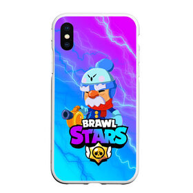Чехол для iPhone XS Max матовый с принтом BRAWL STARS GALE в городе Новоалтайск, Силикон | Область печати: задняя сторона чехла, без боковых панелей | 8 bit | brawl stars | crow | gale | leon | leon shark | max | mecha | mecha crow | mr.p | sally leon | shark | tara | virus 8 bit | werewolf leon | акула | берли | бравл старс | ворон | макс | оборотень