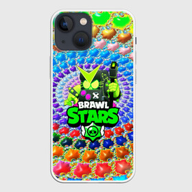 Чехол для iPhone 13 mini с принтом BRAWL STARS:VIRUS в городе Новоалтайск,  |  | 8 | 8 bit | bibi | brawl stars | brock | bull | crow | dinomike | el primo | leon | mobile game | mr.p | nita | poko | ricochet | stars | tara | бравл старс | ворон | леон | мобильные игры