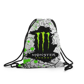 Рюкзак-мешок 3D с принтом MONSTER ENERGY (Z) в городе Новоалтайск, 100% полиэстер | плотность ткани — 200 г/м2, размер — 35 х 45 см; лямки — толстые шнурки, застежка на шнуровке, без карманов и подкладки | black monster | bmx | claw | cybersport | energy | monster | monster energy | moto | motocross | race | sport | киберспорт | когти | монстер энерджи | монстр | мото | мотокросс | ралли | скейтбординг | спорт | то | энергия