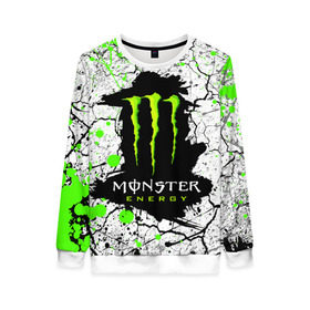 Женский свитшот 3D с принтом MONSTER ENERGY (Z) в городе Новоалтайск, 100% полиэстер с мягким внутренним слоем | круглый вырез горловины, мягкая резинка на манжетах и поясе, свободная посадка по фигуре | black monster | bmx | claw | cybersport | energy | monster | monster energy | moto | motocross | race | sport | киберспорт | когти | монстер энерджи | монстр | мото | мотокросс | ралли | скейтбординг | спорт | то | энергия