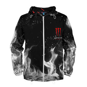 Мужская ветровка 3D с принтом MONSTER ENERGY (+спина) (Z) в городе Новоалтайск, 100% полиэстер | подол и капюшон оформлены резинкой с фиксаторами, два кармана без застежек по бокам, один потайной карман на груди | Тематика изображения на принте: black monster | bmx | claw | cybersport | energy | monster | monster energy | moto | motocross | race | sport | киберспорт | когти | монстер энерджи | монстр | мото | мотокросс | ралли | скейтбординг | спорт | то | энергия