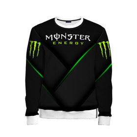 Детский свитшот 3D с принтом MONSTER ENERGY (Z) в городе Новоалтайск, 100% полиэстер | свободная посадка, прямой крой, мягкая тканевая резинка на рукавах и понизу свитшота | black monster | bmx | claw | cybersport | energy | monster | monster energy | moto | motocross | race | sport | киберспорт | когти | монстер энерджи | монстр | мото | мотокросс | ралли | скейтбординг | спорт | энергия