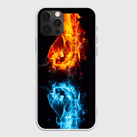 Чехол для iPhone 12 Pro Max с принтом Огонь и Вода (противостояние) в городе Новоалтайск, Силикон |  | Тематика изображения на принте: dark | битва | битваогней | бокс | борьба | брызги | вода | волна | дракон | иньянь | искры | крутой | лед | мужчинам | неоновый | огненный | огонь | пламенный | пламя | притяжение | против