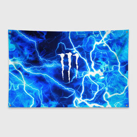Флаг-баннер с принтом MONSTER ENERGY в городе Новоалтайск, 100% полиэстер | размер 67 х 109 см, плотность ткани — 95 г/м2; по краям флага есть четыре люверса для крепления | energy | honda | mercedes | monster energy | porsche | racing | sport | toyota | автомобил | автомобильные | марка | машины | митсубиси | монстр | монстр энерджи | порше | спорт | тесла | тойота | хонда