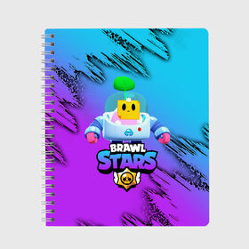 Тетрадь с принтом Brawl Stars SPROUT в городе Новоалтайск, 100% бумага | 48 листов, плотность листов — 60 г/м2, плотность картонной обложки — 250 г/м2. Листы скреплены сбоку удобной пружинной спиралью. Уголки страниц и обложки скругленные. Цвет линий — светло-серый
 | 8 bit | 8 бит | bibi | brawl | brawl stars | crow | leon | spike | sprout | stars | бравл | бравл старс | браво старс | игра | компьютерная | кров | леон | онлайн | старс