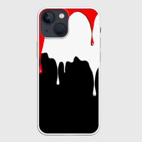 Чехол для iPhone 13 mini с принтом ПОДТЁКИ. в городе Новоалтайск,  |  | abstract | geometry | geometry stripes | texture | абстракция | геометрические полосы | геометрия | краска | подтеки | текстура