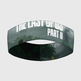 Повязка на голову 3D с принтом The last of Us 2 в городе Новоалтайск,  |  | dog | game | last of us | survival | the last of us | the last of us 2 | tlou | выживание | игра | последний из нас