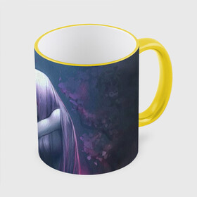 Кружка с полной запечаткой с принтом DARLING IN THE FRANXX в городе Новоалтайск, керамика | ёмкость 330 мл | Тематика изображения на принте: 02 | anime | darling in the franxx | hiro | manga | zero two | аниме | любимый во франксе | манга | милый во франксе | ноль два | хиро