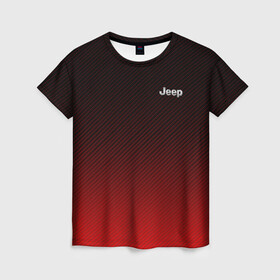 Женская футболка 3D с принтом Jeep (+спина) (Z) в городе Новоалтайск, 100% полиэфир ( синтетическое хлопкоподобное полотно) | прямой крой, круглый вырез горловины, длина до линии бедер | 4на4 | auto | baja | jeep | offroad | trofi | авто | автомобиль | ам | баха | бездорожье | внедорожник | джип | джипинг | джиппинг | машина | машины | оффроад | полный привод