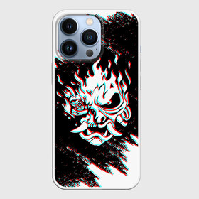 Чехол для iPhone 13 Pro с принтом CYBERPUNK 2077 SAMURAI GLITCH в городе Новоалтайск,  |  | Тематика изображения на принте: cd project red | cyberpunk 2077 | demon | keanu reeves | samurai | smile | демон | киану ривз | киберпанк 2077 | самураи | смайл