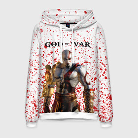 Мужская толстовка 3D с принтом GOD OF WAR в городе Новоалтайск, 100% полиэстер | двухслойный капюшон со шнурком для регулировки, мягкие манжеты на рукавах и по низу толстовки, спереди карман-кенгуру с мягким внутренним слоем. | ascension | betrayal | chains of olympus | cratos | ghost of sparta | god of war | hack and slash | kratos | бог войны | кратос