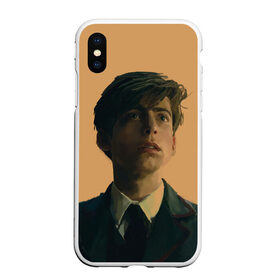 Чехол для iPhone XS Max матовый с принтом Пятый - Академия амбрелла в городе Новоалтайск, Силикон | Область печати: задняя сторона чехла, без боковых панелей | Тематика изображения на принте: the umbrella academy | umbrella academy | академия амбрелла | номер пять | пятый
