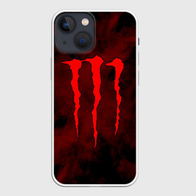 Чехол для iPhone 13 mini с принтом MONSTER ENERGY в городе Новоалтайск,  |  | black monster | bmx | claw | cybersport | energy | monster | monster energy | moto | motocross | race | sport | киберспорт | когти | монстер энерджи | монстр | мото | мотокросс | ралли | скейтбординг | спорт | энергия