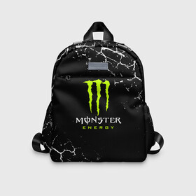 Детский рюкзак 3D с принтом MONSTER ENERGY в городе Новоалтайск, 100% полиэстер | лямки с регулируемой длиной, сверху петелька, чтобы рюкзак можно было повесить на вешалку. Основное отделение закрывается на молнию, как и внешний карман. Внутри дополнительный карман. По бокам два дополнительных кармашка | black monster | bmx | claw | cybersport | energy | monster | monster energy | moto | motocross | race | sport | киберспорт | когти | монстер энерджи | монстр | мото | мотокросс | ралли | скейтбординг | спорт | энергия