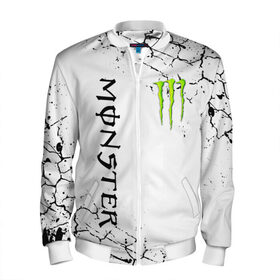 Мужской бомбер 3D с принтом MONSTER ENERGY в городе Новоалтайск, 100% полиэстер | застегивается на молнию, по бокам два кармана без застежек, по низу бомбера и на воротнике - эластичная резинка | black monster | bmx | claw | cybersport | energy | monster | monster energy | moto | motocross | race | sport | киберспорт | когти | монстер энерджи | монстр | мото | мотокросс | ралли | скейтбординг | спорт | энергия