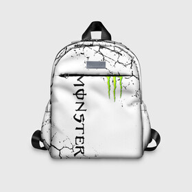 Детский рюкзак 3D с принтом MONSTER ENERGY в городе Новоалтайск, 100% полиэстер | лямки с регулируемой длиной, сверху петелька, чтобы рюкзак можно было повесить на вешалку. Основное отделение закрывается на молнию, как и внешний карман. Внутри дополнительный карман. По бокам два дополнительных кармашка | black monster | bmx | claw | cybersport | energy | monster | monster energy | moto | motocross | race | sport | киберспорт | когти | монстер энерджи | монстр | мото | мотокросс | ралли | скейтбординг | спорт | энергия