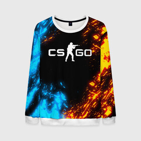 Мужской свитшот 3D с принтом CS GO FIRE | КС ГО ОГОНЬ в городе Новоалтайск, 100% полиэстер с мягким внутренним слоем | круглый вырез горловины, мягкая резинка на манжетах и поясе, свободная посадка по фигуре | astralis | awp | counter strike | cs go | cs go global offensive | cs:go | faze clan | hyper beast | team liquid | астралис | кс го | тим ликвид | фейз клан | хайпер бист