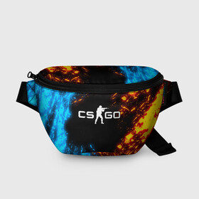 Поясная сумка 3D с принтом CS GO FIRE | КС ГО ОГОНЬ в городе Новоалтайск, 100% полиэстер | плотная ткань, ремень с регулируемой длиной, внутри несколько карманов для мелочей, основное отделение и карман с обратной стороны сумки застегиваются на молнию | astralis | awp | counter strike | cs go | cs go global offensive | cs:go | faze clan | hyper beast | team liquid | астралис | кс го | тим ликвид | фейз клан | хайпер бист