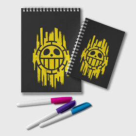 Блокнот с принтом Skull One Piece в городе Новоалтайск, 100% бумага | 48 листов, плотность листов — 60 г/м2, плотность картонной обложки — 250 г/м2. Листы скреплены удобной пружинной спиралью. Цвет линий — светло-серый
 | Тематика изображения на принте: monkey d. luffy | nami | one piece | аниме | большой куш | луффи | манки де луффи | нами | пиратская | пираты | тони | череп | чоппер | шляпа