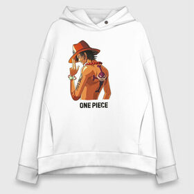 Женское худи Oversize хлопок с принтом One Piece в городе Новоалтайск, френч-терри — 70% хлопок, 30% полиэстер. Мягкий теплый начес внутри —100% хлопок | боковые карманы, эластичные манжеты и нижняя кромка, капюшон на магнитной кнопке | monkey d. luffy | nami | one piece | аниме | большой куш | луффи | манки де луффи | нами | пиратская | пираты | тони | череп | чоппер | шляпа