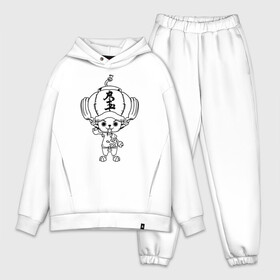 Мужской костюм хлопок OVERSIZE с принтом Тони Тони в городе Новоалтайск,  |  | monkey d. luffy | nami | one piece | аниме | большой куш | луффи | манки де луффи | нами | пиратская | пираты | тони | череп | чоппер | шляпа