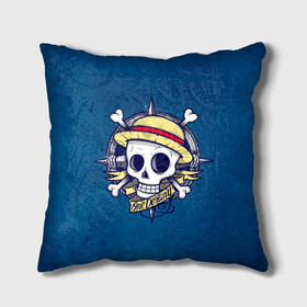 Подушка 3D с принтом Straw hat pirates в городе Новоалтайск, наволочка – 100% полиэстер, наполнитель – холлофайбер (легкий наполнитель, не вызывает аллергию). | состоит из подушки и наволочки. Наволочка на молнии, легко снимается для стирки | monkey d. luffy | nami | one piece | аниме | большой куш | луффи | манки де луффи | нами | пиратская | пираты | тони | череп | чоппер | шляпа