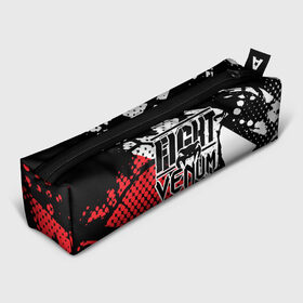 Пенал 3D с принтом VENUM в городе Новоалтайск, 100% полиэстер | плотная ткань, застежка на молнии | 