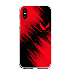 Чехол для iPhone XS Max матовый с принтом VALORANT в городе Новоалтайск, Силикон | Область печати: задняя сторона чехла, без боковых панелей | Тематика изображения на принте: breach | brimstone | cypher | game | jett | omen | phoenix | raze | sage | sova | valorant | viper | бримстоун | вайпер | валорант | велорант | вэлорант | джет | игра | омен | рейс | сайфер | сова | сэйдж | феникс