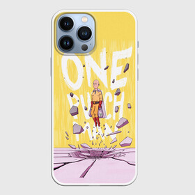 Чехол для iPhone 13 Pro Max с принтом Взлет Сайтамы в городе Новоалтайск,  |  | one punch man | saitama | ванпанчмен | герои | люди | персонажи | сайтама