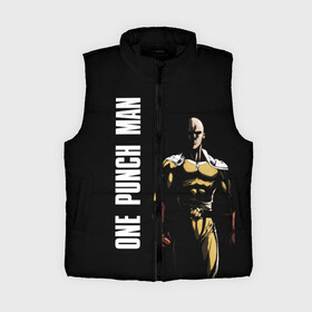 Женский жилет утепленный 3D с принтом One Punch Man в городе Новоалтайск,  |  | one punch man | saitama | ванпанчмен | герои | люди | персонажи | сайтама