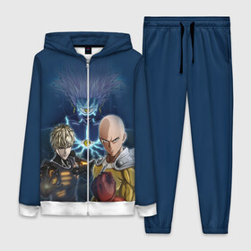 Женский костюм 3D с принтом Сайтама и соперники в городе Новоалтайск,  |  | one punch man | saitama | ванпанчмен | герои | люди | персонажи | сайтама