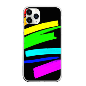 Чехол для iPhone 11 Pro матовый НЕОНОВЫЕ КРАСКИ: в городе Новоалтайск, Силикон | | abstraction | geometry | optic | optical | pattern | visual | абстракция | геометрия | линии | оптические | оптический узор | полосы | психоделика | разводы | текстуры | узор | узоры | фрактал