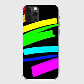 Чехол для iPhone 12 Pro Max с принтом НЕОНОВЫЕ КРАСКИ в городе Новоалтайск, Силикон |  | abstraction | geometry | optic | optical | pattern | visual | абстракция | геометрия | линии | оптические | оптический узор | полосы | психоделика | разводы | текстуры | узор | узоры | фрактал